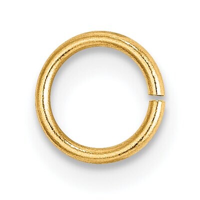 20 Gauge 6.6mm Round Jump Ring Setting 14k Yellow Gold YG2859, MPN: YG2859,