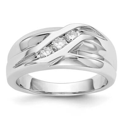 Diamond Men&#39;s Band 14k White Gold RM3476B-034-WAA, MPN: RM3476B-034-WAA, 196904148433