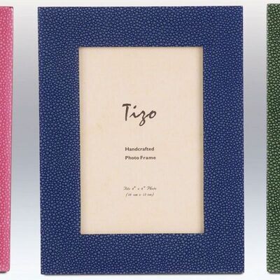 Tizo Dots 5 x 7 Inch Wood Picture Frame - Blue, MPN: NC403BL-57,