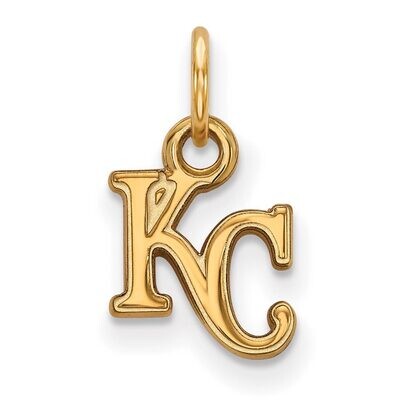 Kansas City Royals x-Small Pendant 14k Yellow Gold 4Y001ROY, MPN: 4Y001ROY, 886774856599