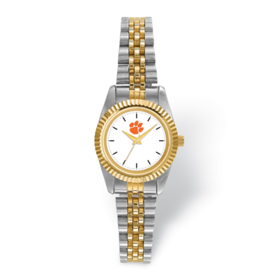 Clemson University Pro Two-tone Ladies Watch CU167, MPN: CU167, 634401013828