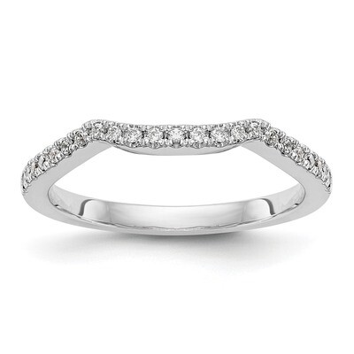 Diamond Wedding Band 14k White Gold RM2515B-023-WAA, MPN: RM2515B-023-WAA, 191101808029