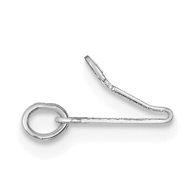 Small Tongue for Bead/Pearl Clasp 14k White Gold WG2831, MPN: WG2831,