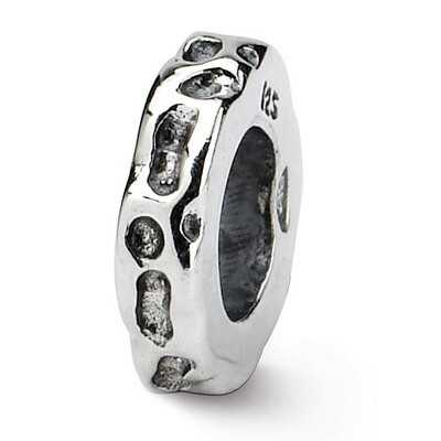 Spacer Bead - Sterling Silver QRS123, MPN: QRS123, 883957719627