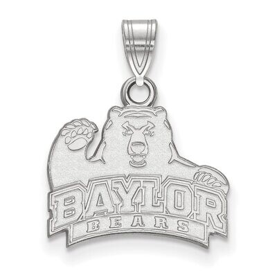 Baylor University Small Pendant 14k White Gold 4W002BU, MPN: 4W002BU, 886774826202