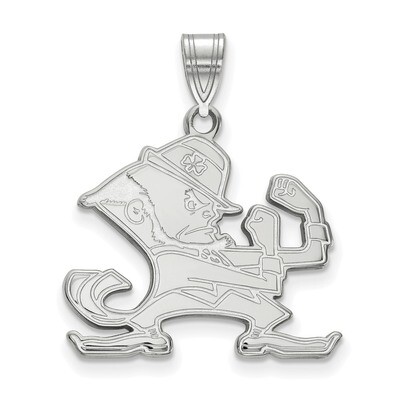 University of Notre Dame Large Pendant Sterling Silver SS046UND, MPN: SS046UND, 191101121791