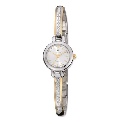 Charles Hubert 2-tone Gold-finish Silver Dial Quartz Watch XWA4314, MPN: XWA4314, 848870005868