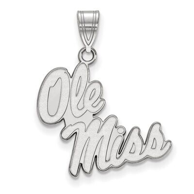 University of Missisippi Large Pendant Sterling Silver SS046UMS, MPN: SS046UMS, 886774712161