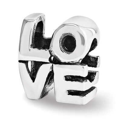 LOVE Bead - Sterling Silver QRS3518, MPN: QRS3518, 886774613857