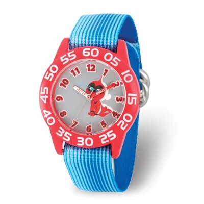 Disney Kids Incredibles 2 Baby Blue Stretch Band Time Teacher Watch  XWA5840, MPN: XWA5840, 8428851…