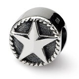 Star Bead - Sterling Silver QRS1436, MPN: QRS1436, 883957305523