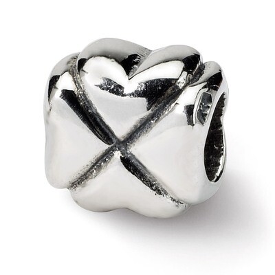 Clover Bead - Sterling Silver QRS322, MPN: QRS322, 883957722481