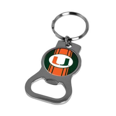 Ncaa University Of Miami Bottle Opener Key Ring By Rico Industries GC6429, MPN: GC6429, 94746621513