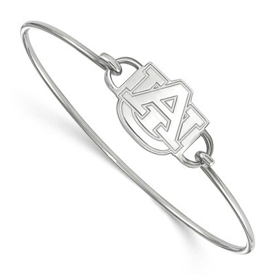 Auburn University Small Center Wire Bangle Sterling Silver SS022AU-6, MPN: SS022AU-6, 883957247861
