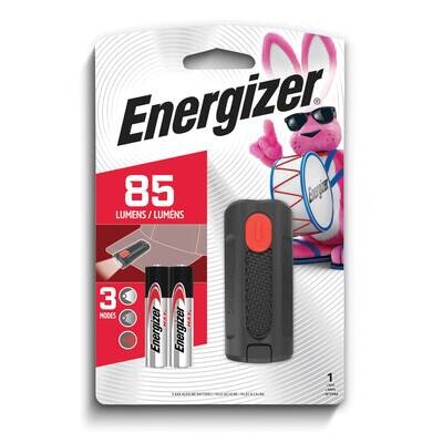 Energizer Hat Clip LED Water Resistant Flashlight with Two AAA Batteries JT5344, MPN: JT5344, 39800…