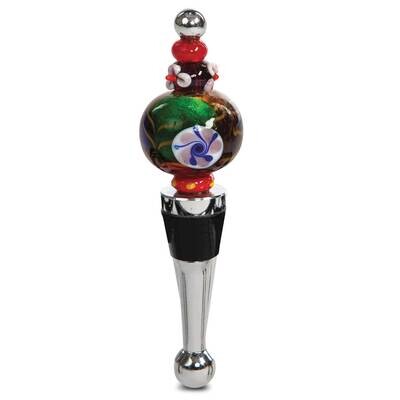 Beaded Round Glass Bottle Stopper GM23724, MPN: GM23724, 807348128164