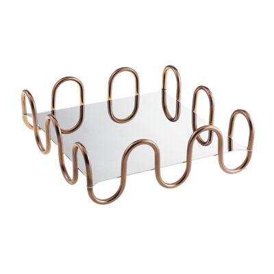 Sambonet Kyma Pvd Square Kyma Copper 55219C25, MPN: 55219C25,