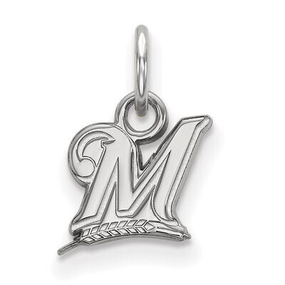 Milwaukee Brewers Extra Small Pendant Sterling Silver SS001BRE, MPN: SS001BRE, 886774623221