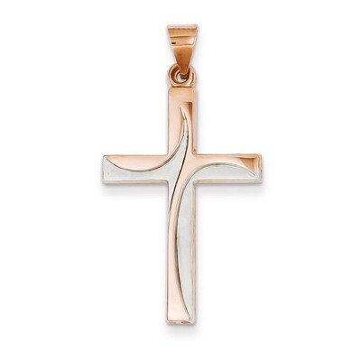 Cross Pendant 14k Rose Gold XR1214, MPN: XR1214, 883957486376