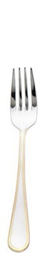Ricci Ascot Gold Accent Salad Fork, MPN: 10234, 644907102346