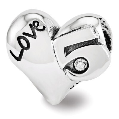 Swarovski 5th Anniversary Bead - Sterling Silver QRS3455, MPN: QRS3455, 886774964119