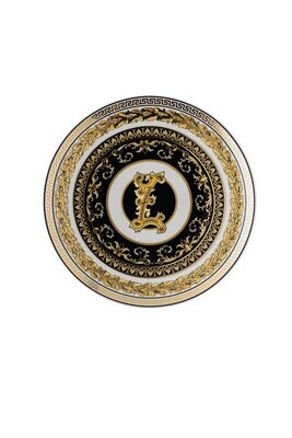 Versace Virtus Alphabet Z Bread &amp; Butter Plate 6 2/3 Inch, MPN: 19335-403756-10217, 790955174085