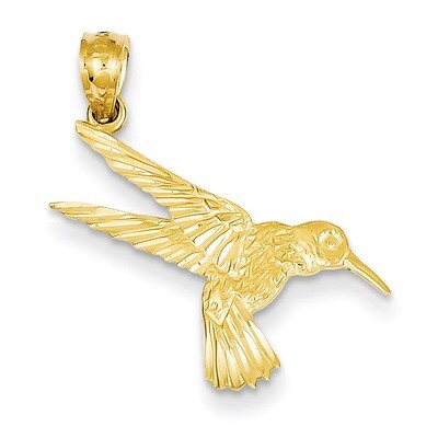 Hummingbird Pendant 14k Gold YC597, MPN: YC597, 886774617480