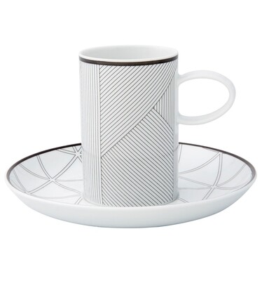 Vista Alegre Orquestra Coffee Cup And Saucer Black, MPN: 21120027,