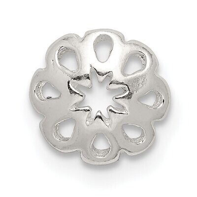 8.8mm Bead Cap Sterling Silver SS4508, MPN: SS4508,