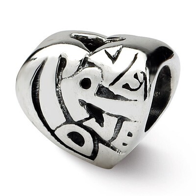 True Love Bead - Sterling Silver QRS198, MPN: QRS198, 883957720395