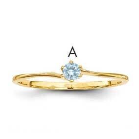 Ring 14k Gold Family Jewelry XMR15/1GY, MPN: XMR15/1GY, 883957152028