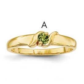 1-Stone Mothers Ring Mounting 14k Polished Gold XMR11/1-7, MPN: XMR11_1--6, 191101537998