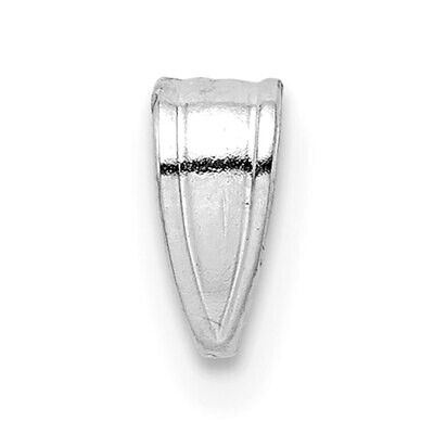 Large Pendant Loop Bail 14k White Gold WG2782, MPN: WG2782,