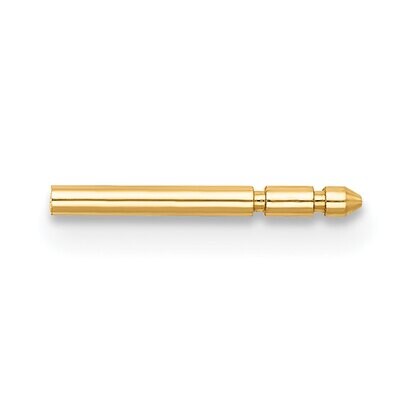 Small Guardian Post Earring Setting 18k Yellow Gold 8Y666, MPN: 8Y666,