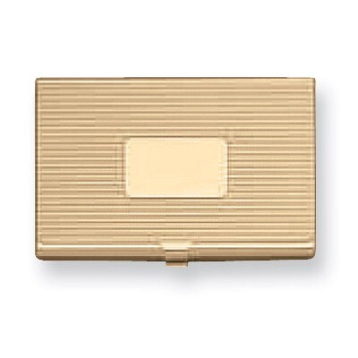 Gold-tone Business Card Case GM4948, MPN: GM4948, 788089024840