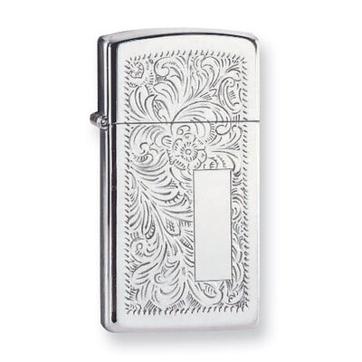 Zippo Venetian High Polish Chrome Lighter GL991, MPN: GL991, 41689131104
