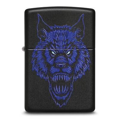 Zippo Black Matte Werewolf Lighter GM25840, MPN: GM25840, 191693198782