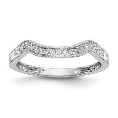 Diamond Wedding Band 14k White Gold RM2397B-011-WAA, MPN: RM2397B-011-WAA, 883957323169