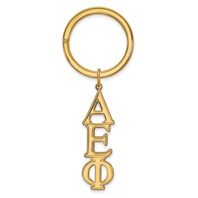 Alpha Epsilon Phi Key Chain Gold-plated Silver GP010AEP, MPN: GP010AEP, 191101098000