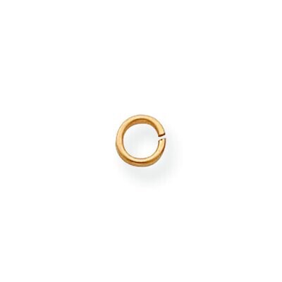 20 Gauge 5.5mm Round Jump Ring Setting 14k Yellow Gold YG2857, MPN: YG2857,