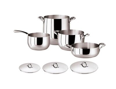 Sambonet Kikka Kikka 7 Piece Set Stainless Steel 51700-00, MPN: 51700-00, 790955972261