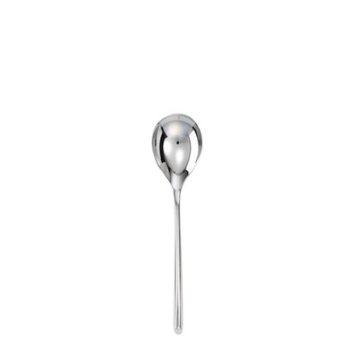 Sambonet bamboo bouillon spoon 7 inch - silverplated on 18/10 stainless steel, MPN: 52719-02, 79095…
