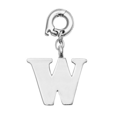 Nikki Lissoni W Charm Silver-Plated D1128SSW, MPN: D1128SSW, 8718819238867