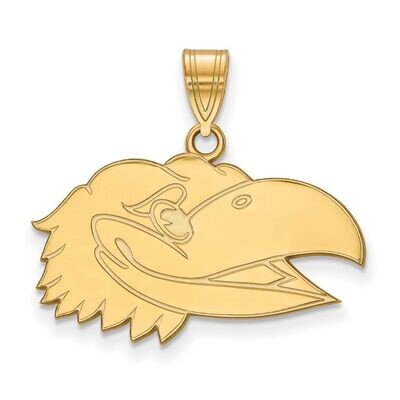 University of Kansas Medium Pendant 14k Yellow Gold 4Y061UKS, MPN: 4Y061UKS, 886774885995