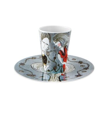 Vista Alegre Escape Goat Espresso Cup And Saucer Xvii 21137612, MPN: 21137612, 5605414073111