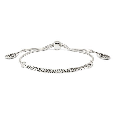Filigree Teardrops Adjustable Bracelet Sterling Silver QG3640, MPN: QG3640, 886774613093