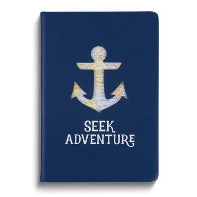 SEEK ADVENTURE Blue 6x8 Inch 256-Page Journal GM24453, MPN: GM24453, 826635186151