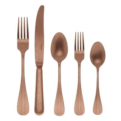 Sambonet Baguette Copper Vintage 5 Piece Place Setting 52486C93, MPN: 52486C93, 790955996885