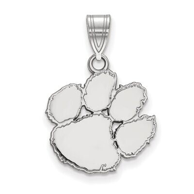 Clemson University Medium Pendant Sterling Silver SS003CU, MPN: SS003CU, 886774763286