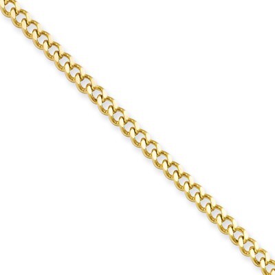 IP Gold-plated 3.0mm 18 Inch Curb Chain - Stainless Steel SRN688GP by Chisel, MPN: SRN688GP, 883957…